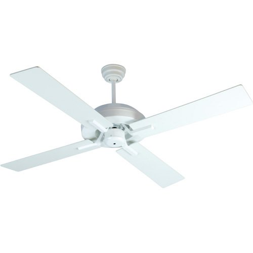 Craftmade 52" Ceiling Fan in White with Blades and Optional Light Kit