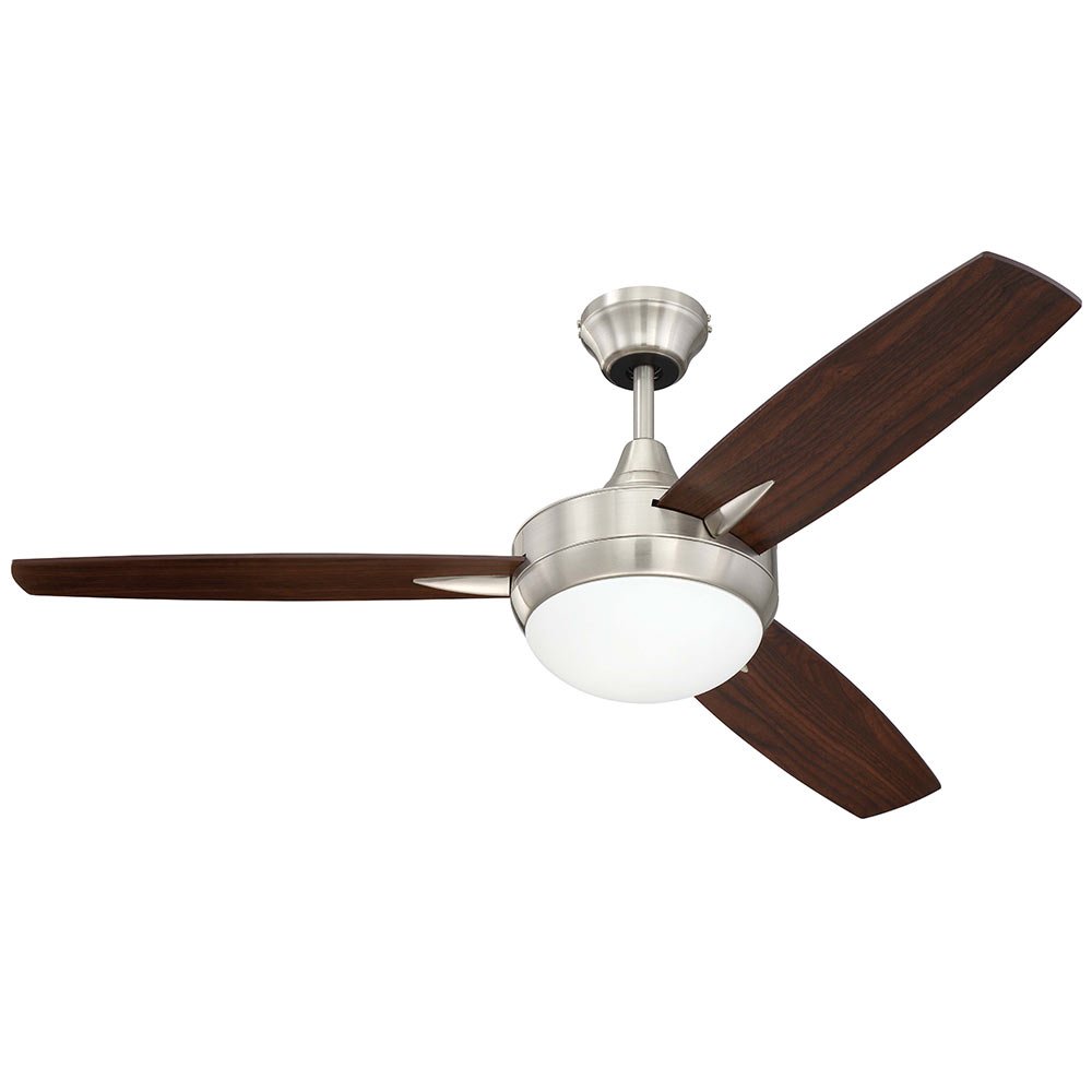 Craftmade 48" Ceiling Fan in Brushed Polished Nickel