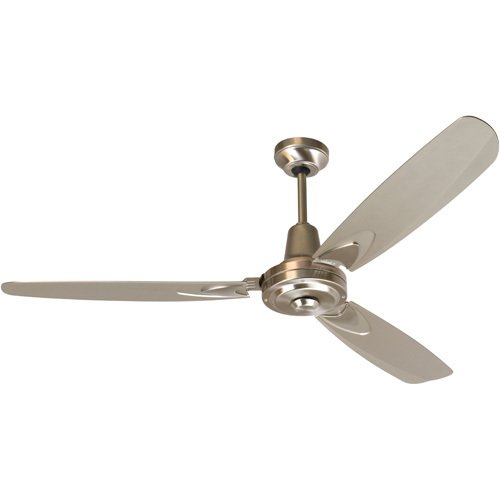 Craftmade 58" Ceiling Fan in Stainless Steel with Blades