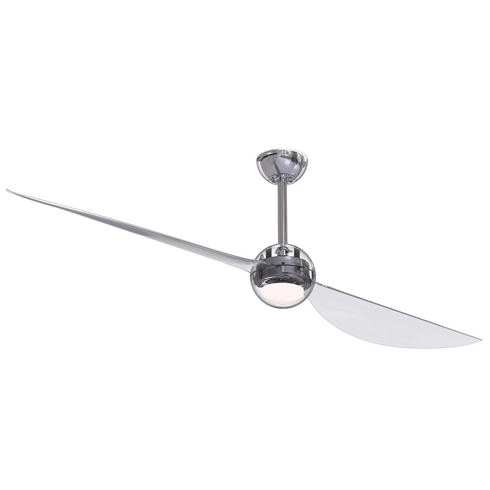 Craftmade 70" Ceiling Fan in Brushed Polished Nickel