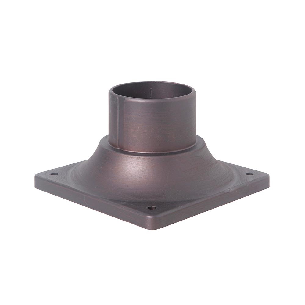 Craftmade Pole Adapter Cast Outdoor Pier Base in Aged Bronze Brushed