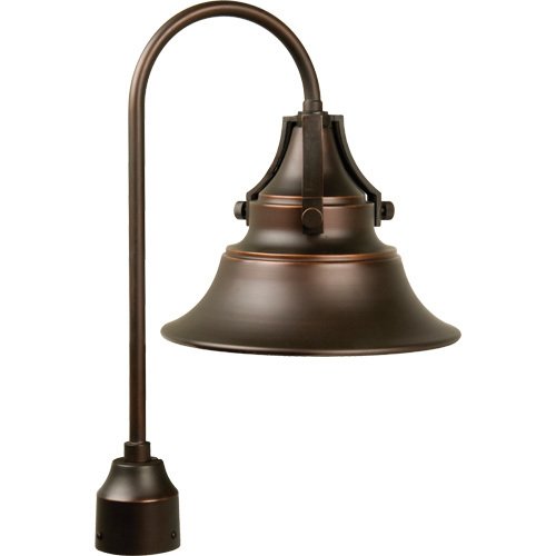 Craftmade 12" Exterior Post Light in Oiled Bronze Gilded