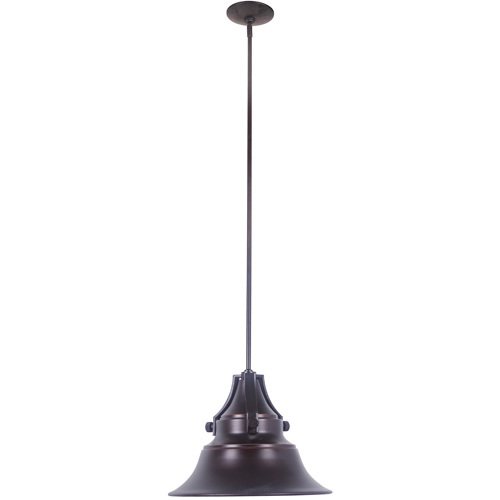 Craftmade 15" Hanging Exterior Light in Oiled Bronze Gilded