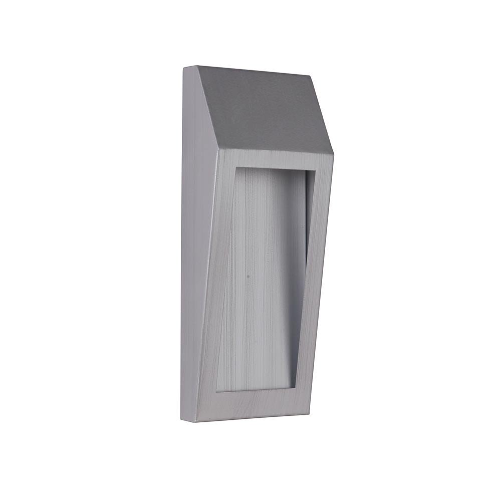 Craftmade Small LED Pocket Sconce in Brushed Aluminum