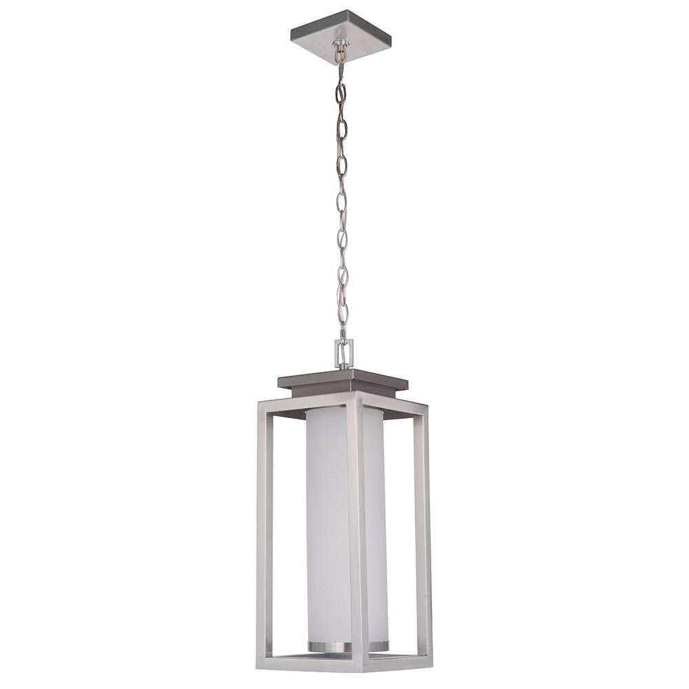 Craftmade Large LED Pendant in Stainless Steel