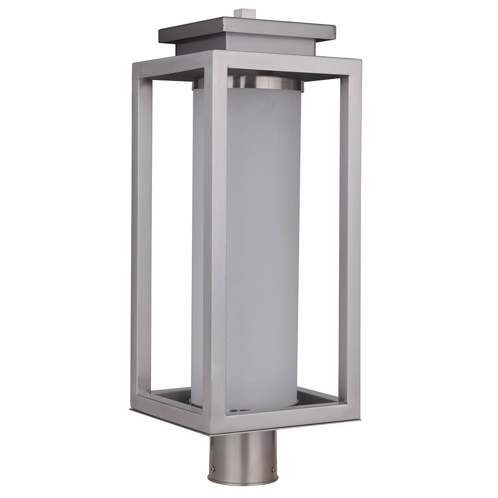 Craftmade Large LED Post Mount in Stainless Steel