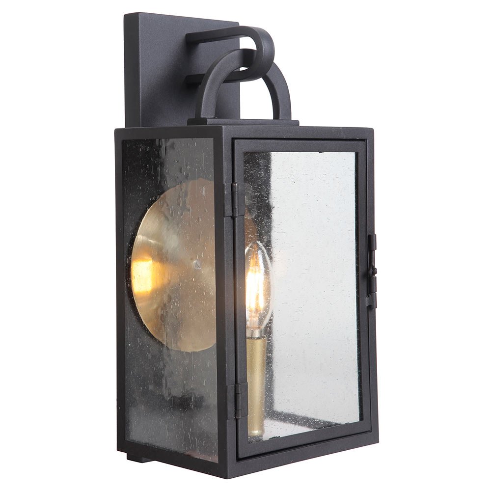 Craftmade Small Pocket Sconce in Textured Matte Black
