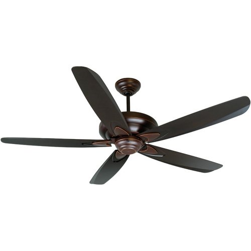 Craftmade 56" Ceiling Fan in Oiled Bronze Gilded with Blades