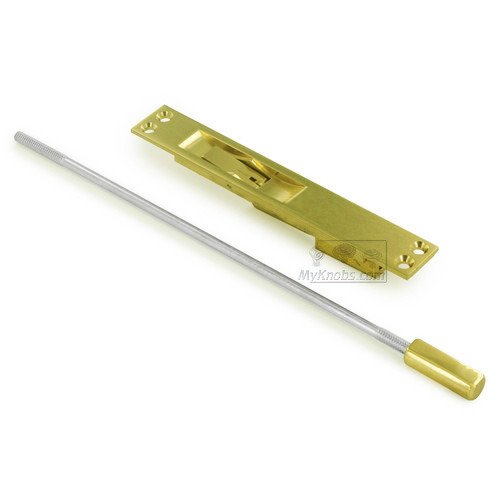 Deltana Solid Brass 12" Heavy Duty Rod Extension in Polished Brass