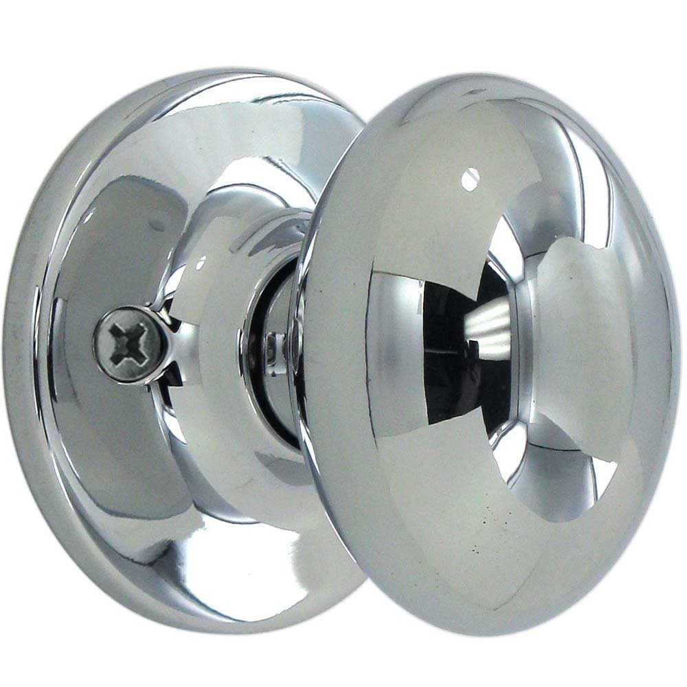Deltana Passage Door Knob in Polished Chrome