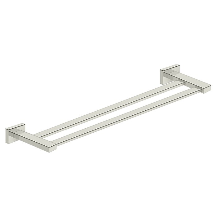 Deltana 24" Double Towel Bar in Polished Nickel