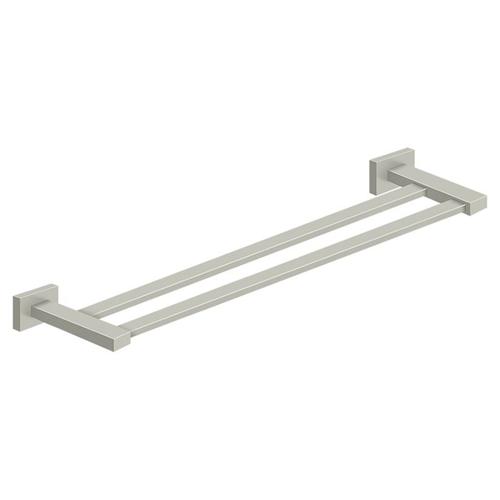 Deltana 24" Double Towel Bar in Brushed Nickel