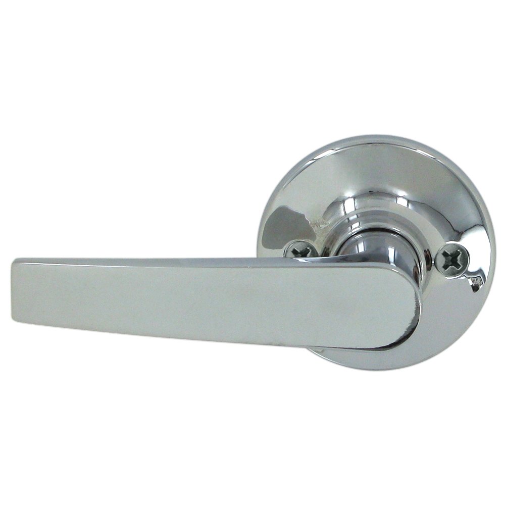 Deltana Single Dummy Door Lever in Polished Chrome