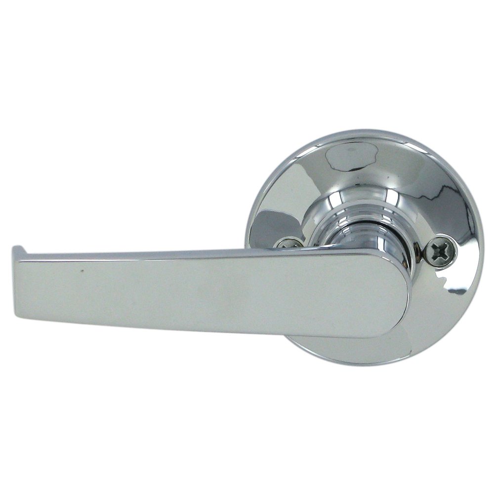 Deltana Passage Door Lever in Polished Chrome