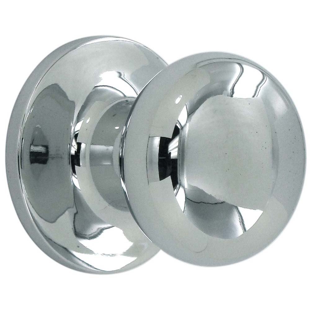 Deltana Passage Door Knob in Polished Chrome