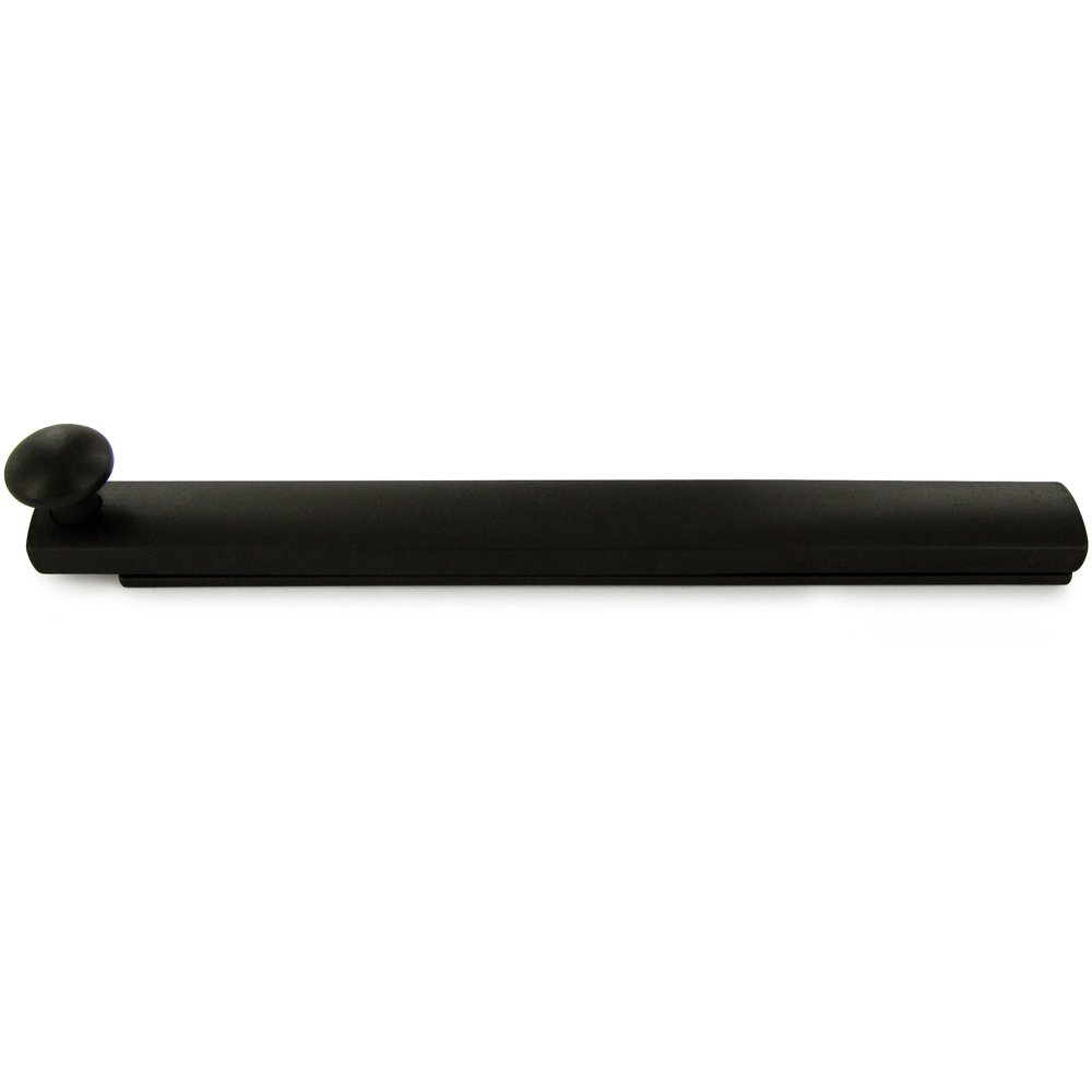 Deltana Solid Brass 6" Heavy Duty Surface Bolt with Concealed Screws in Oil Rubbed Bronze