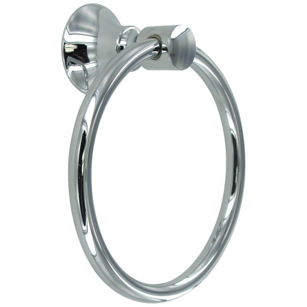 Deltana 6" Towel Ring in Polished Chrome
