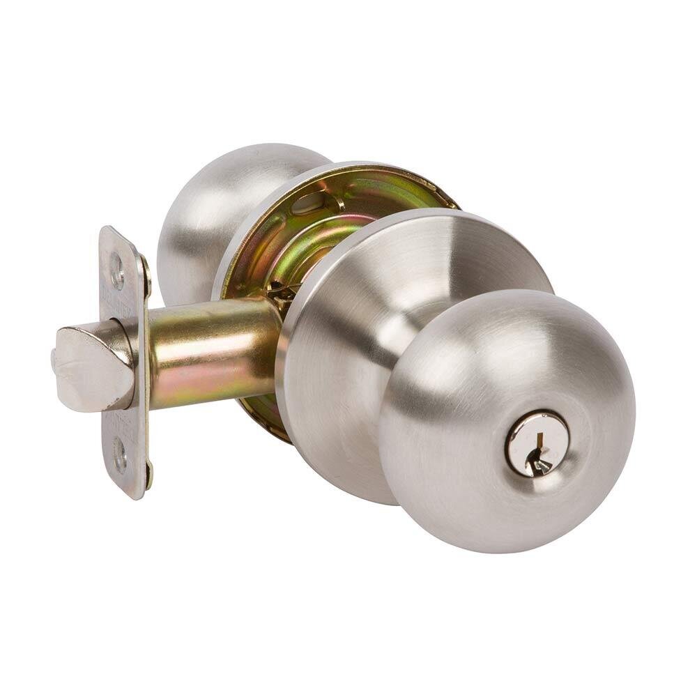 Delaney Hardware Entry Olivia Knob in Stainless Steel