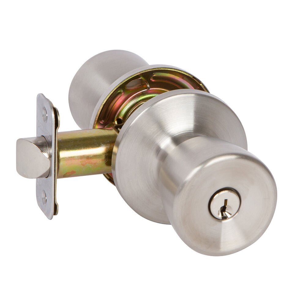 Delaney Hardware Entry Galway Knob in Stainless Steel