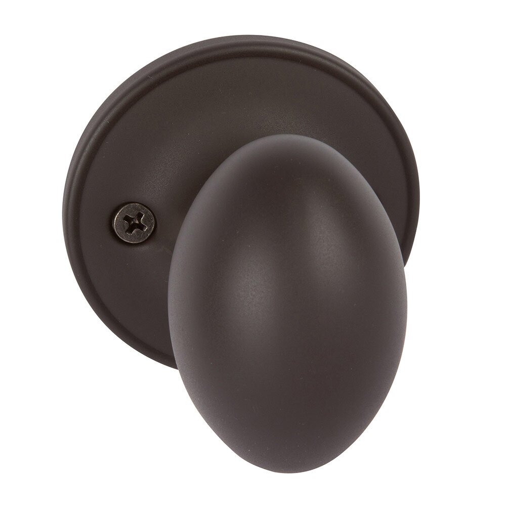 Delaney Hardware Dummy Carlyle Knob in Oil Rubbed Bronze