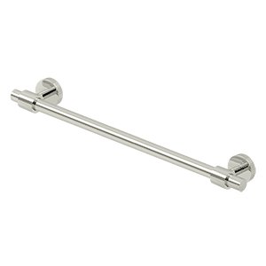 Deltana Solid Brass 18" Towel Bar in Polished Nickel