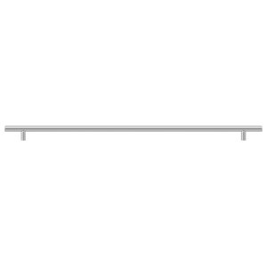Deltana Stainless Steel 18 7/8" Centers European Bar Pull in Brushed Stainless Steel