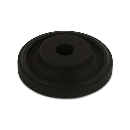 Deltana Solid Brass 1" Diameter Knob Backplate in Oil Rubbed Bronze
