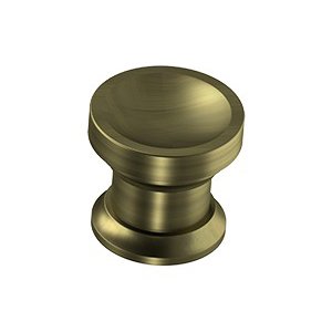Deltana Solid Brass 1" Diameter Chalice Knob in Antique Brass