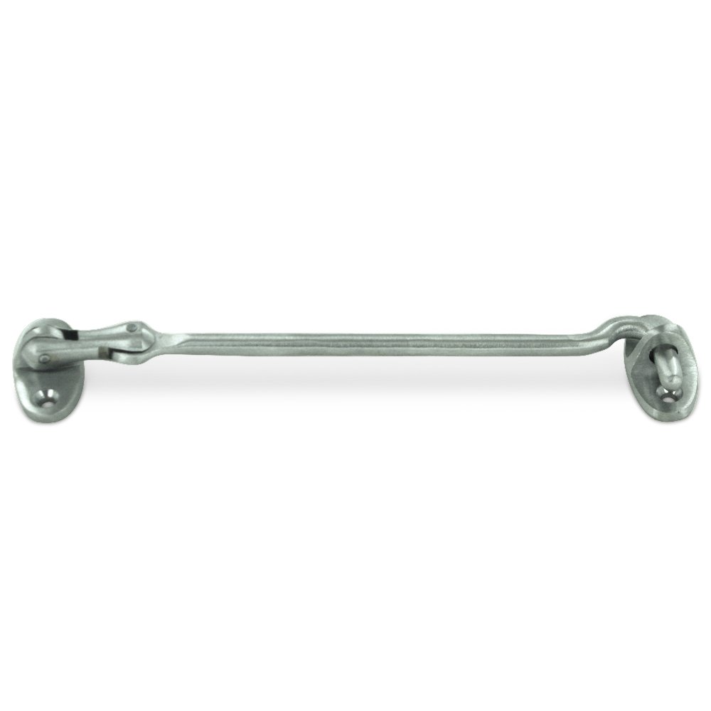 Deltana Solid Brass 6" Cabin Swivel Hook in Brushed Chrome