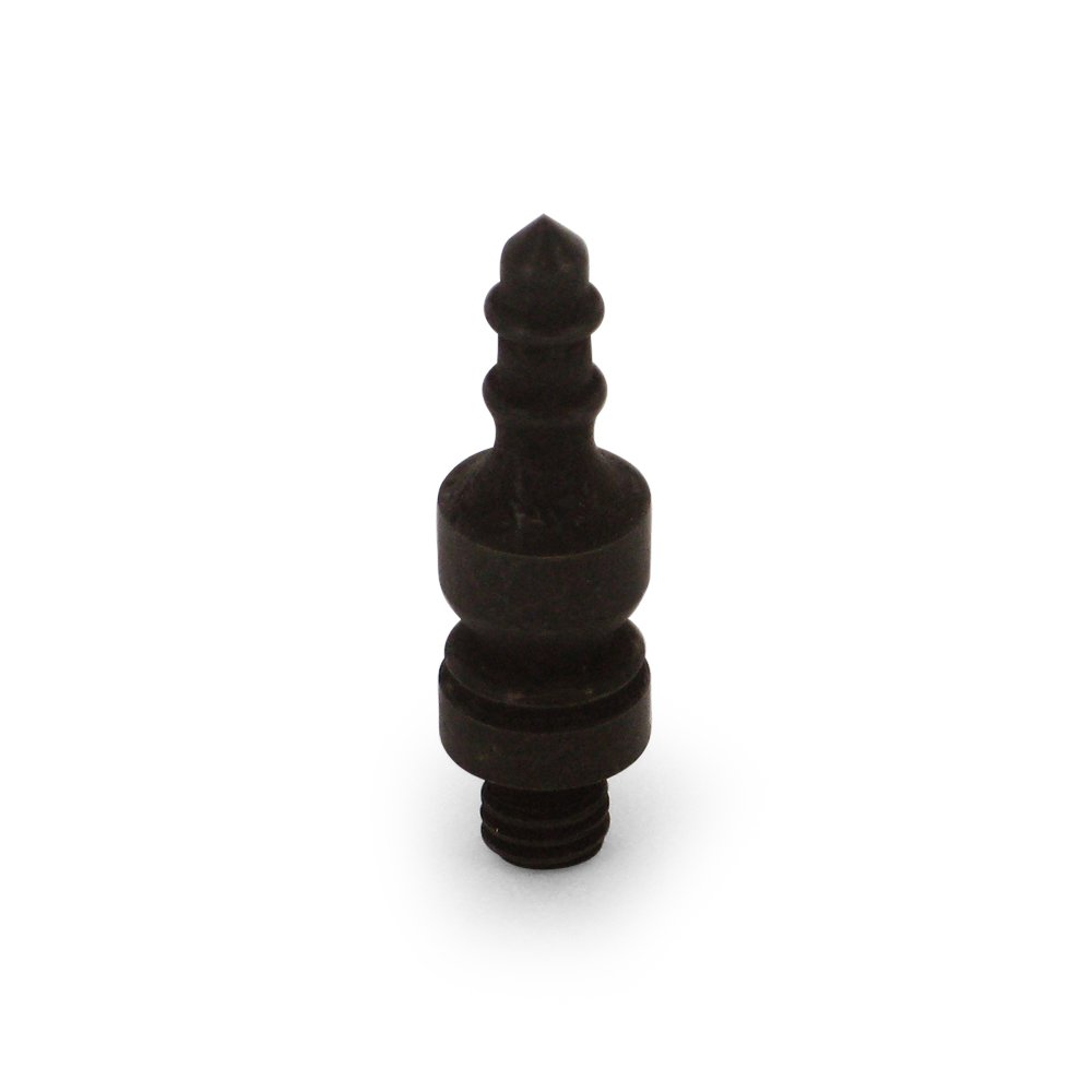 Deltana Solid Brass Urn Tip Cabinet Hinge Finial (Sold Individually) in Oil Rubbed Bronze