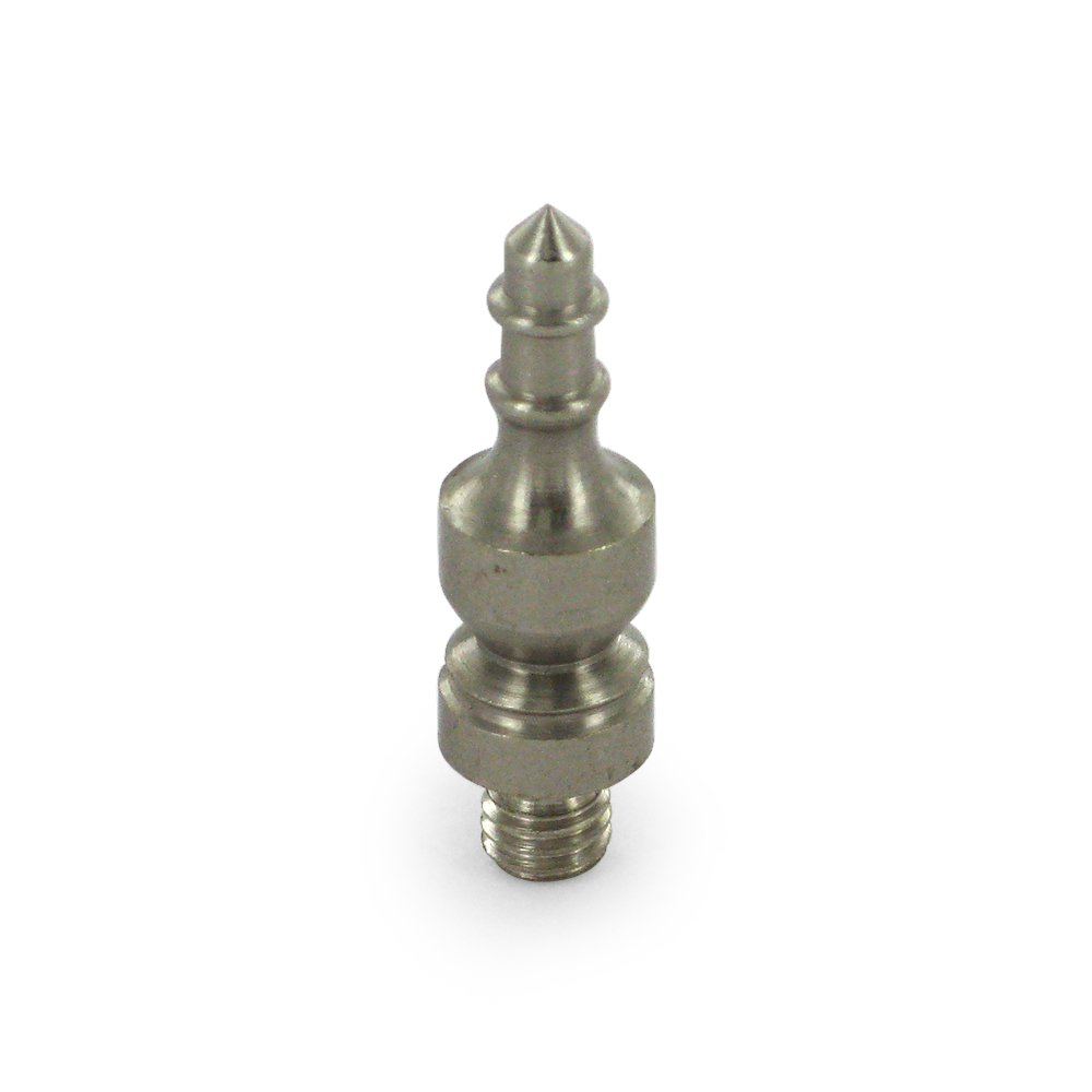 Deltana Solid Brass Urn Tip Cabinet Hinge Finial (Sold Individually) in Brushed Nickel