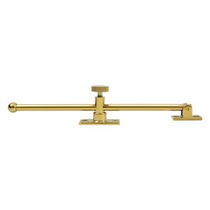 Deltana Solid Brass 10" Casement Stay Adjuster in PVD Brass
