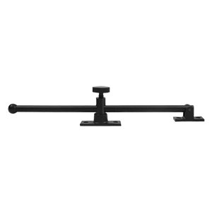 Deltana Solid Brass 10" Casement Stay Adjuster in Paint Black