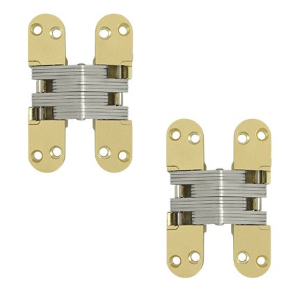 Deltana 4 5/8" x 1 1/8" Hinge (SOLD AS A PAIR) in Satin Brass