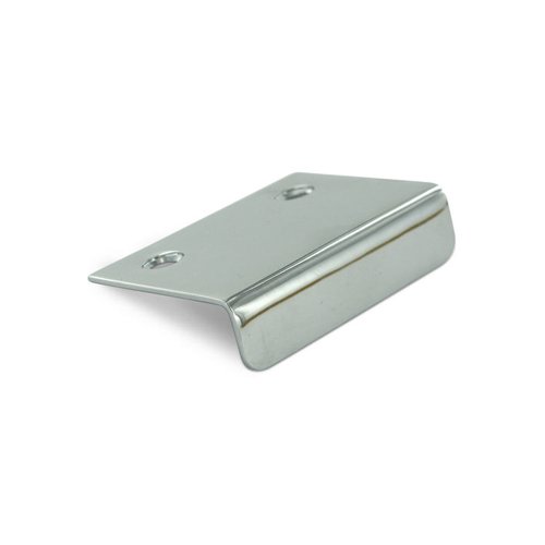 Deltana Solid Brass 2" x 1 1/2" Drawer, Cabinet and Mirror Pull in Polished Chrome