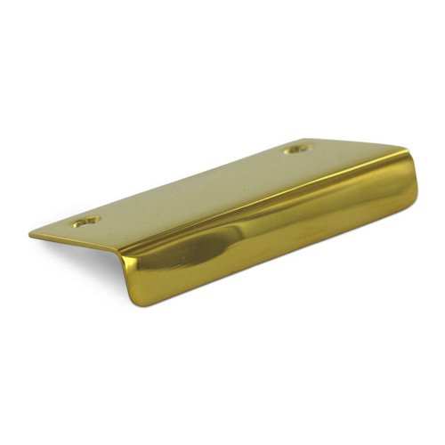 Deltana Solid Brass 3" x 1 1/2" Drawer, Cabinet and Mirror Pull in PVD Brass