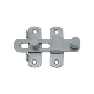 Deltana Drop Latch 3 1/2" in Brushed Chrome