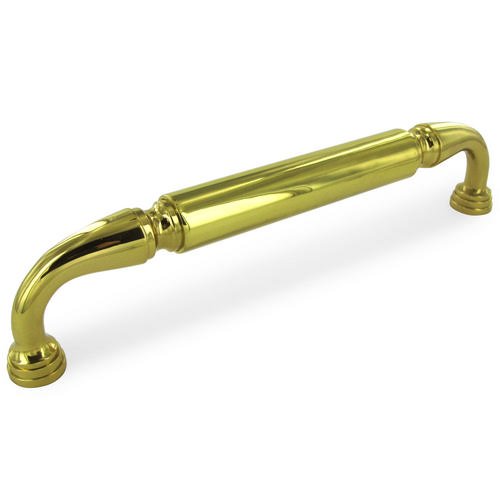Deltana Solid Brass 10" Centers Door Pull in Polished Brass