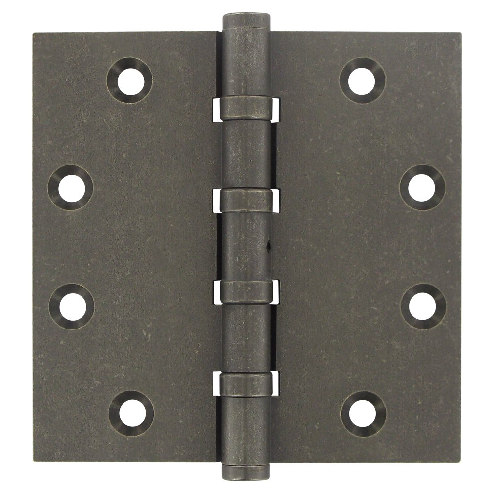Deltana Removable Pin Square Door Hinge (Sold as a Pair) in White Medium