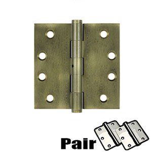 Deltana 4"x 4" Square Hinge (SOLD AS A PAIR) in Bronze Medium