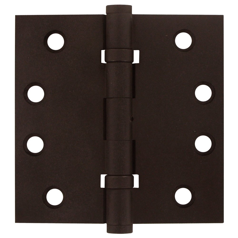 Deltana Removable Pin Square Door Hinge (Sold as a Pair) in Bronze Dark
