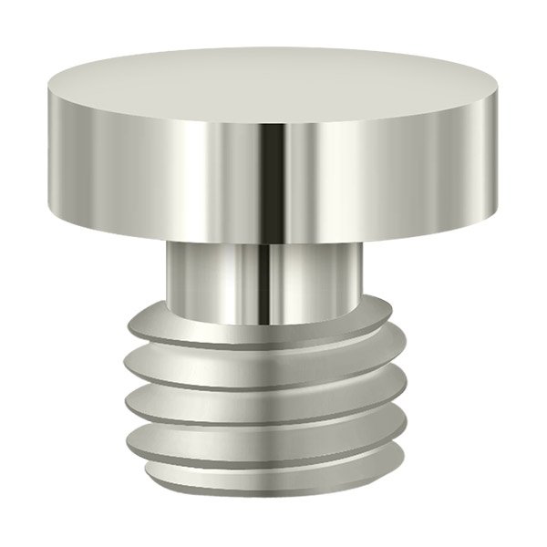 Deltana Button Tip in Polished Nickel