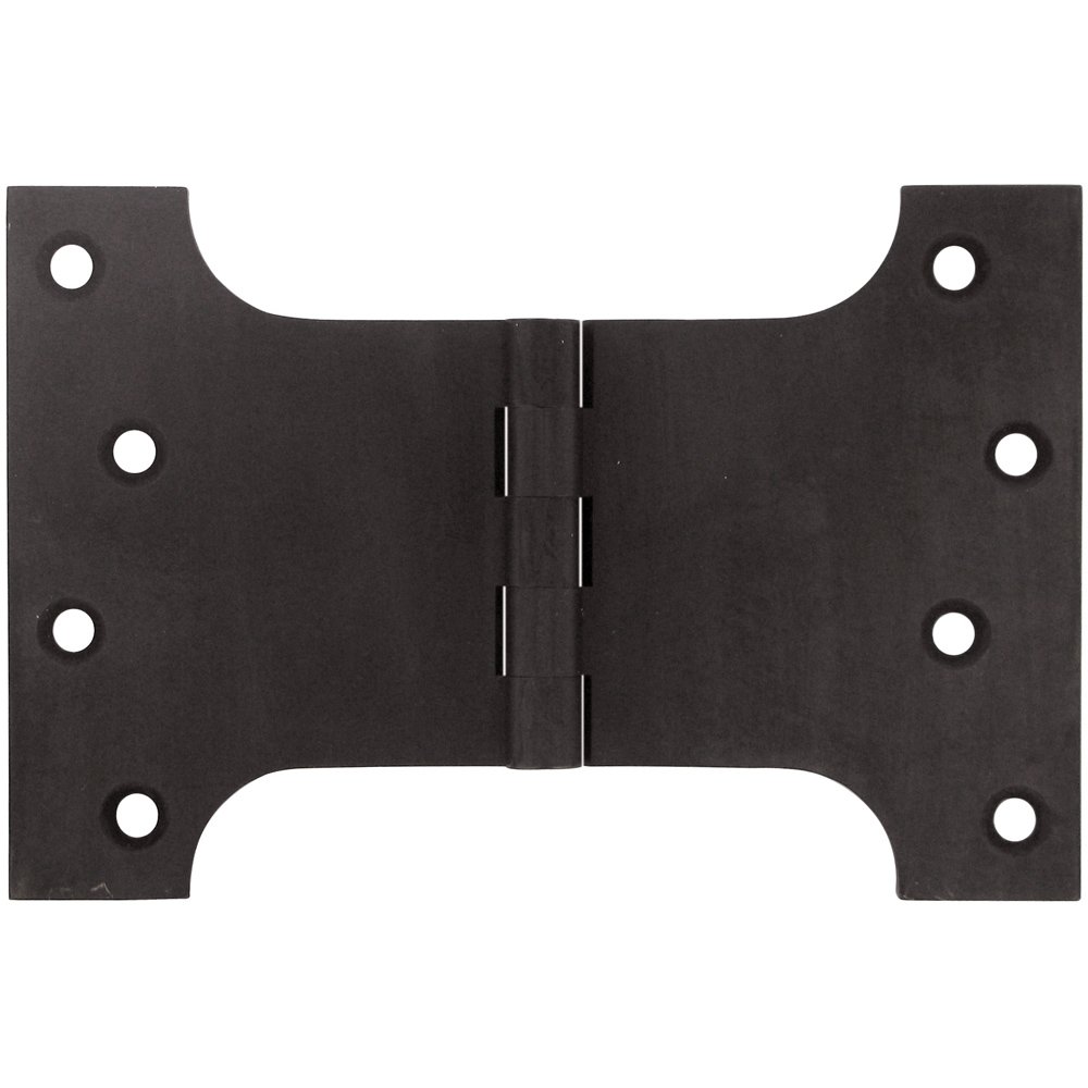 Deltana Solid Brass 4" x 6" Parliament Door Hinge (Sold as a Pair) in Oil Rubbed Bronze