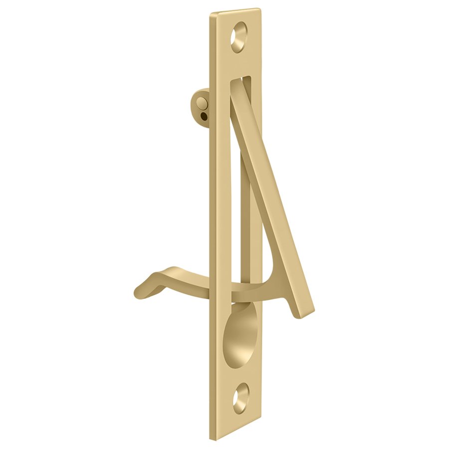 Deltana 4"x 3/4" Edge Pull in Brushed Brass