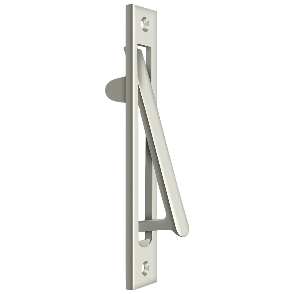 Deltana 6 1/4" x 1 1/4" Edge Pull  in Polished Nickel