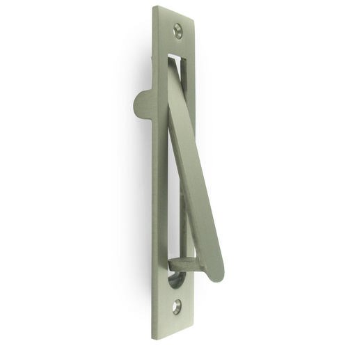 Deltana Solid Brass Heavy Duty Edge Pull in Brushed Nickel