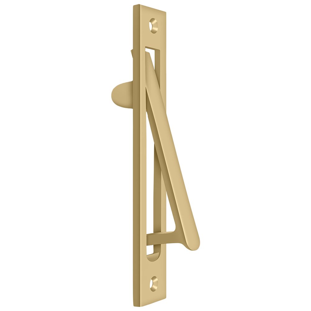 Deltana 6 1/4" x 1 1/4" Edge Pull  in Brushed Brass