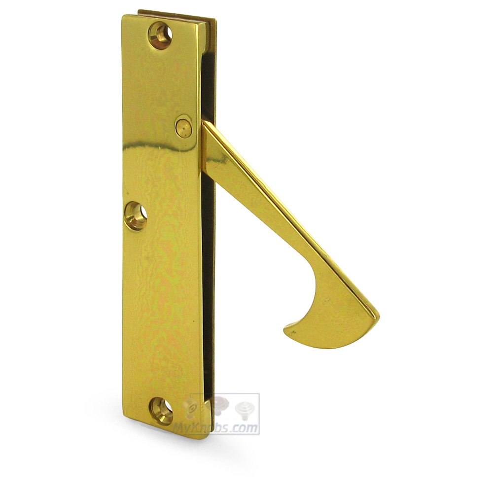 Deltana Solid Brass Thin Edge Pull in PVD Brass