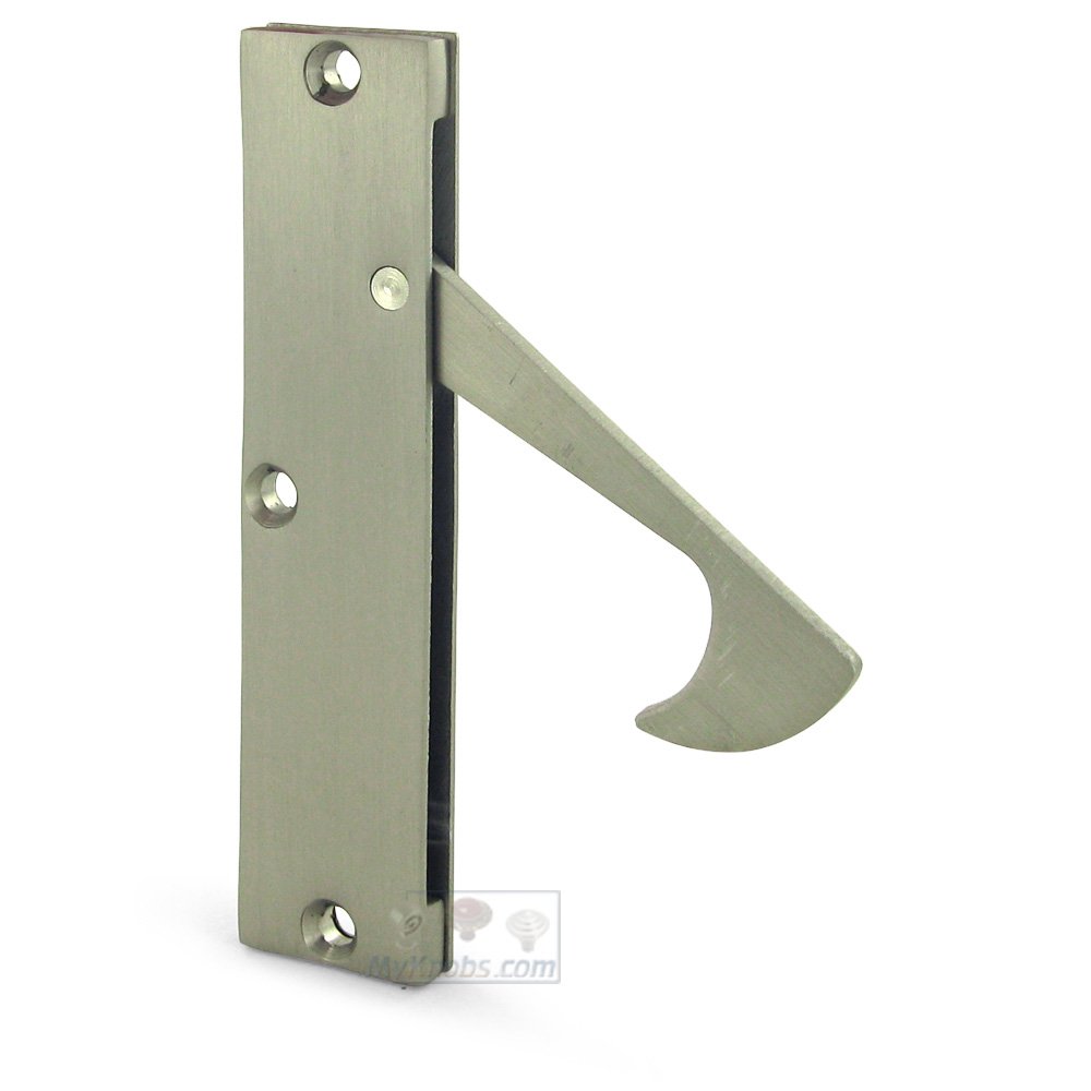 Deltana Solid Brass Thin Edge Pull in Brushed Nickel