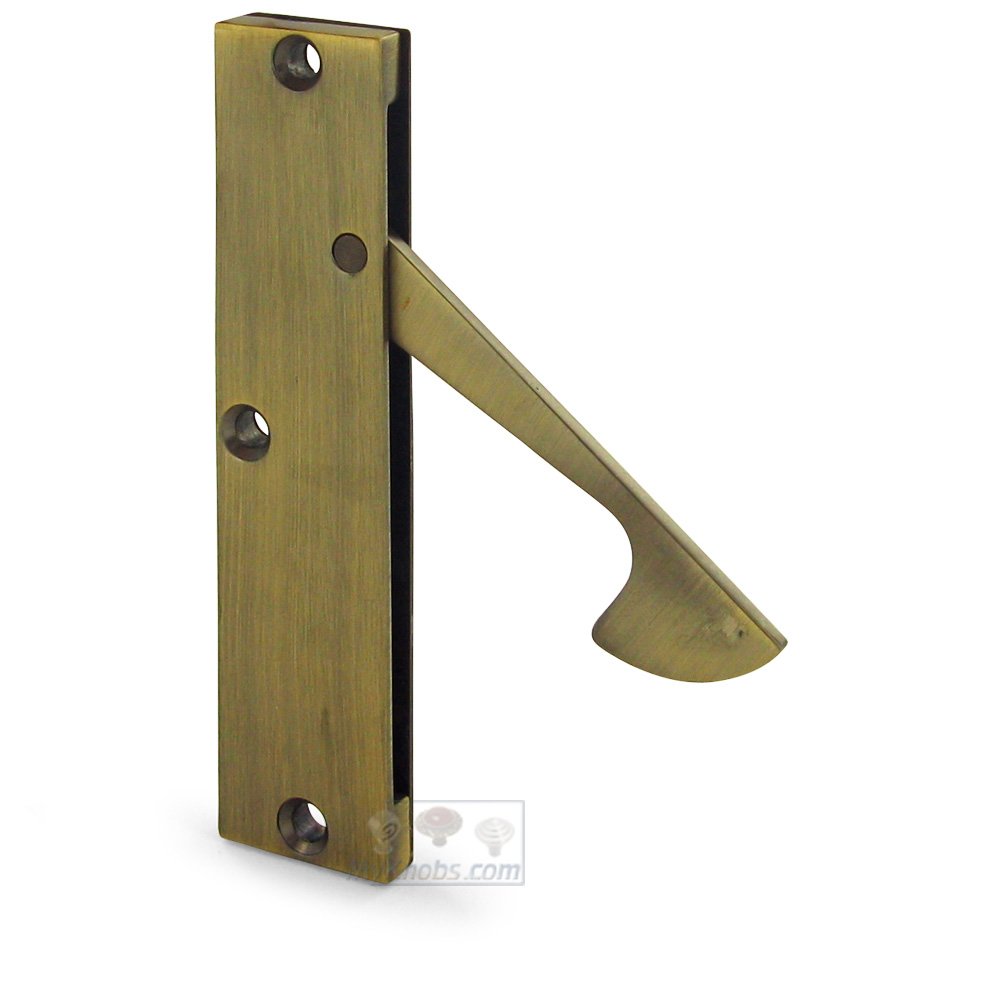 Deltana Solid Brass Thin Edge Pull in Antique Brass